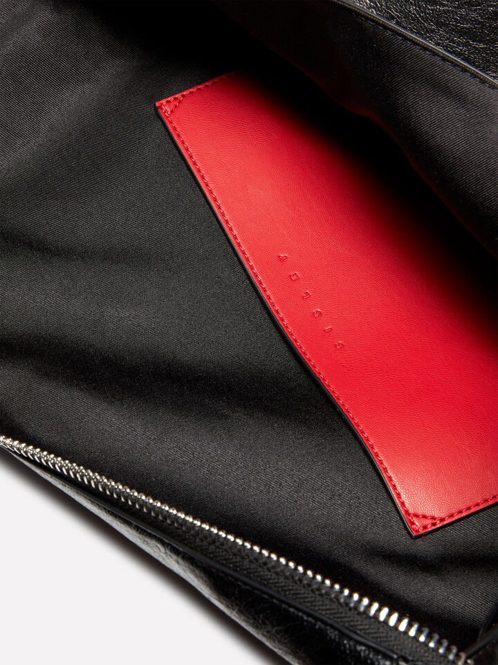 Τσάντα ώμου ασύμμετρη μαύρη - null - Μαυρο | Sisley image number 4